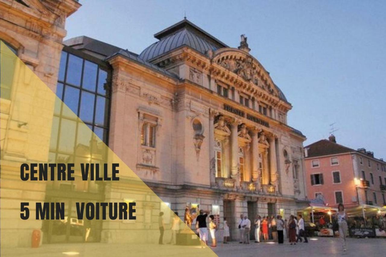 Legend- Parking Prive Gratuit- Terrasse Privee- Wifi - Convert - Alimentec Bourg-en-Bresse Exterior foto